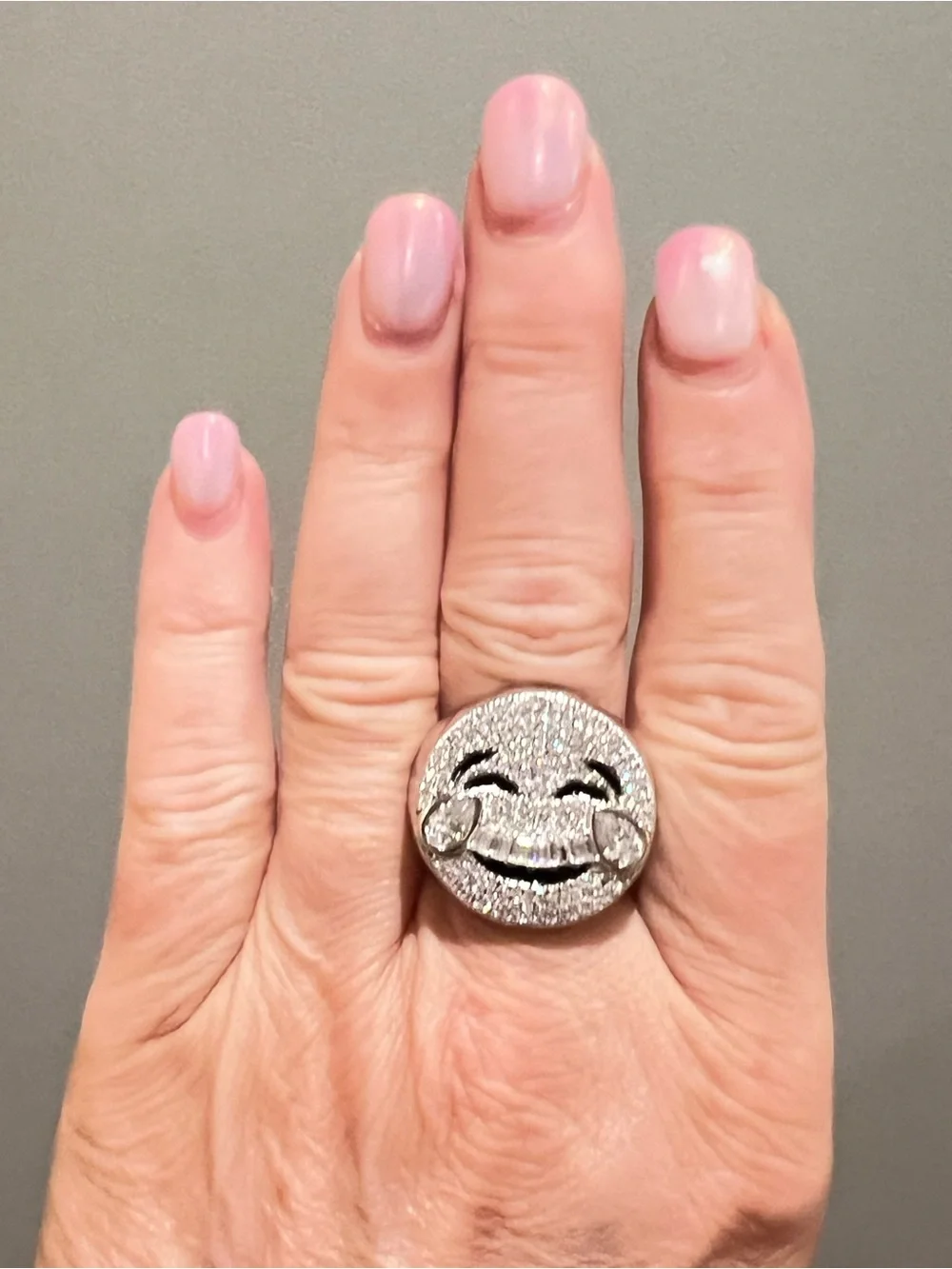 N/A sparkling silver
